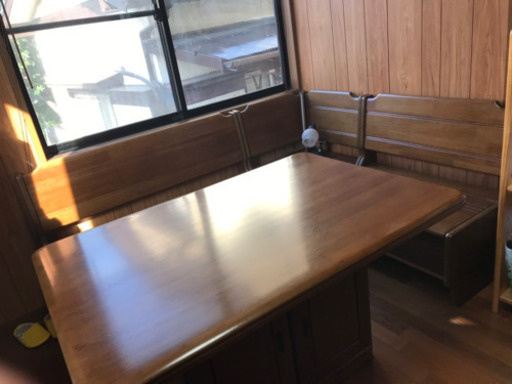美品♡収納付きコーナーダイニングセット