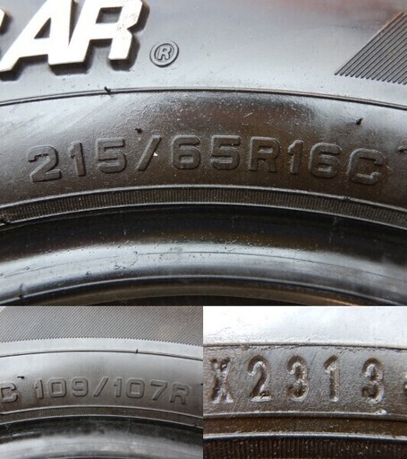 ホワイトレター　215/65Ｒ16　4本セット　ＮＡＳＣＡＲ　ハイエースなどに！
