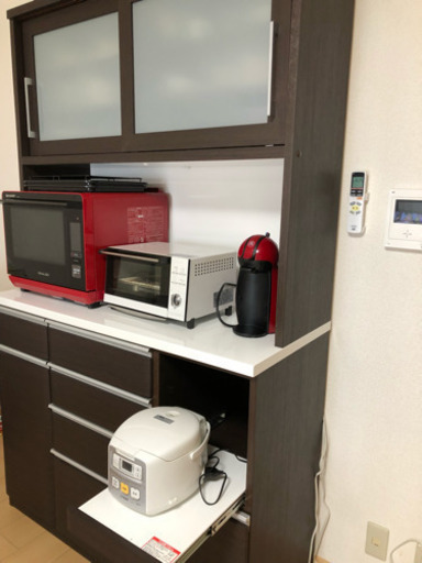 【値下げしました】ニトリ カップボード 食器棚 美品