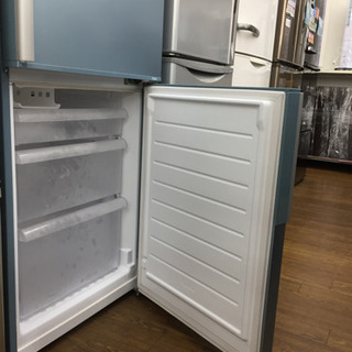 AQUA 2ドア冷蔵庫 ブルー