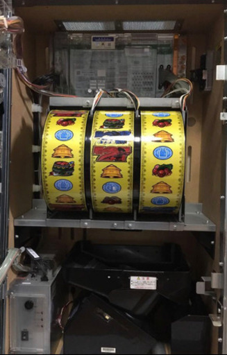 カウンタッチ付き パチスロ 実機 モンハン 月下雷鳴