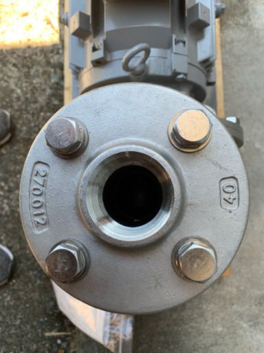 値下げしました。多段ポンプ200ボルト