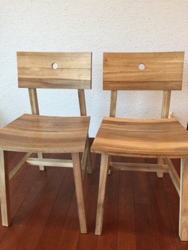 ダイニングチェア2脚セット