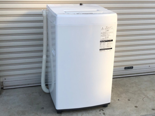 美品！東芝 洗濯機 4.5㎏ 2017年製 AW-45M5