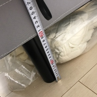 足付きスプリングマット シングルサイズ の画像