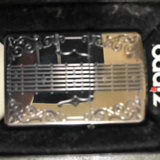 ギター柄のzippo