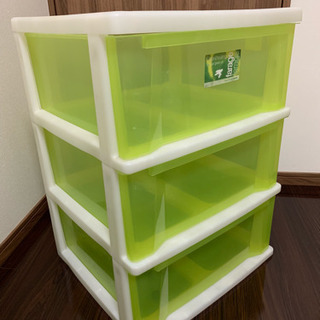 ☆☆押入れケース／グリーン＆ピンク☆☆