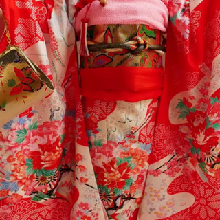 未使用品 正絹 七五三 7歳 女の子の画像