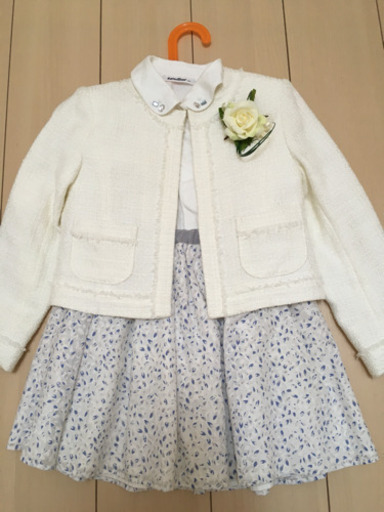 入学式 ファミリア 女の子 スーツ スカート 120cm 130cm