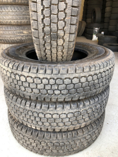 185/80R15バリ溝4本セット