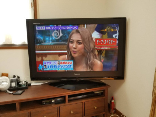 パナソニック 42V型 液晶テレビ ビエラ TH-42PZ700SK フルハイビジョン 2007年モデル