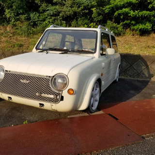 日産 パオ 部品取り パーツ取り車 現状の画像