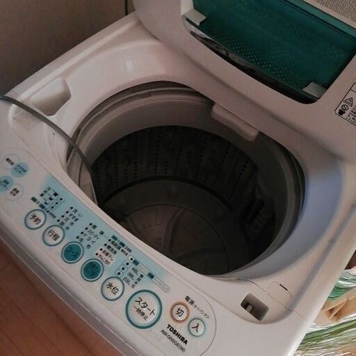 最終処分　洗濯機TOSHIBA
