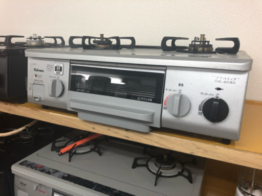 【リサイクルサービス八光　田上店　安心の1か月保証　配達・設置OK】都市ガス】【左強】 Palomaパロマ　ガステーブル ガスコンロ IC-330SF-L パロマ (Paloma)