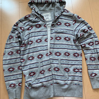【売約済み】パーカー グレー メンズLサイズ