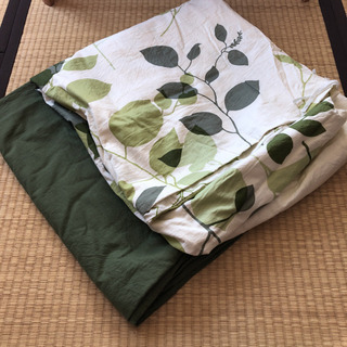 ニトリのキングサイズシーツ 敷布団、掛布団用の画像