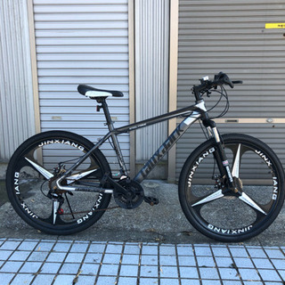 マウンテンバイク  変速ギア24段変速 26インチ ディスクブレーキ