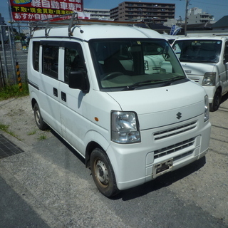 軽バン専門店常時在庫３０台　スズキエブリィバン　平成２１年　車検...