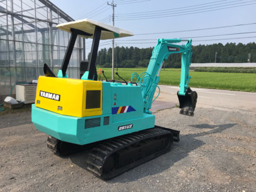 ヤンマー YB271U(Z) ユンボ バックホー 油圧ショベル 鉄キャタ 3t 3トン ヤンマー B-27 ミニ油圧ショベル 3tクラス ユンボ バックホー 茨城県