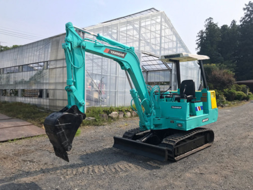 ヤンマー YB271U(Z) ユンボ バックホー 油圧ショベル 鉄キャタ 3t 3トン ヤンマー B-27 ミニ油圧ショベル 3tクラス ユンボ バックホー 茨城県