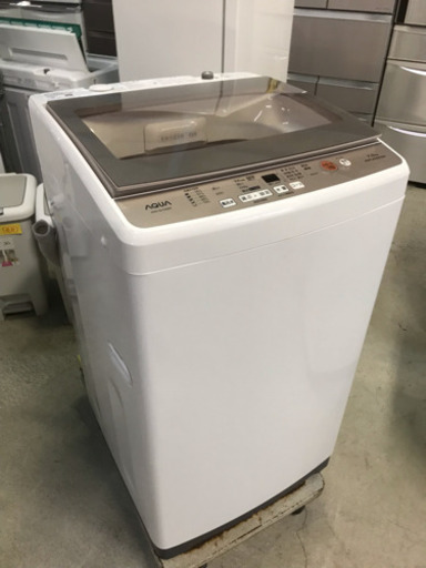 人気の7.0kg 洗い！2018年製 AQUA 全自動電気洗濯機 AQW-GV70G(W)