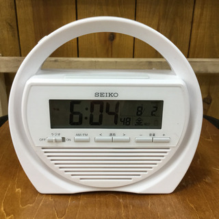 #2585 セイコー クロック 目覚まし時計 防災クロック SQ...