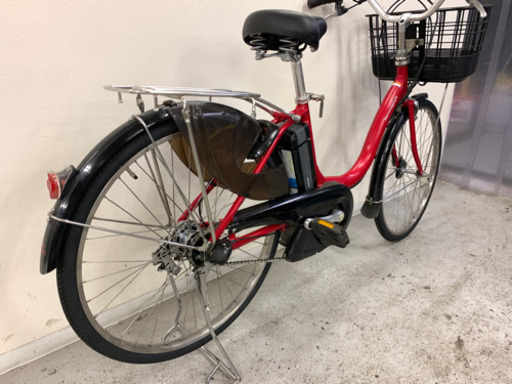 新基準ヤマハパスナチュラ24インチ8.1Ah電動自転車中古