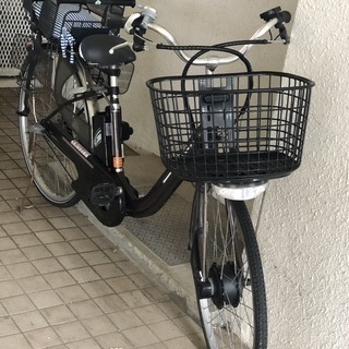 ＊１年使用＊26インチ　電動自転車（子供乗せ席付き）