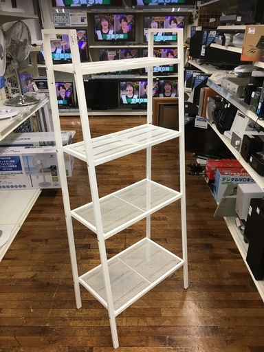 IKEAの４段ラックです！１時間まで無料！軽トラック貸出しあり！トレジャーファクトリー入間店