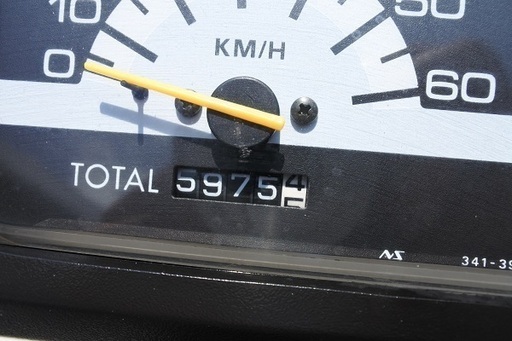 旧車！スズキ・セピア　80年代後半の2ストスクーター！外装まあまあキレイ　仕上げ、カスタムベースに！！