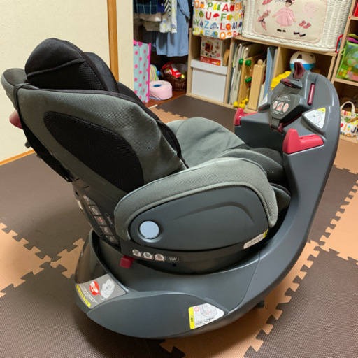 チャイルドシート アップリカ フラディア 回転式 ベッドタイプ