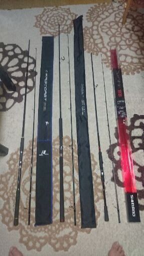 釣竿３本(値下げ＆バラ売り)