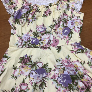 引取りの場合は値引き可。レストローズのワンピ！の画像