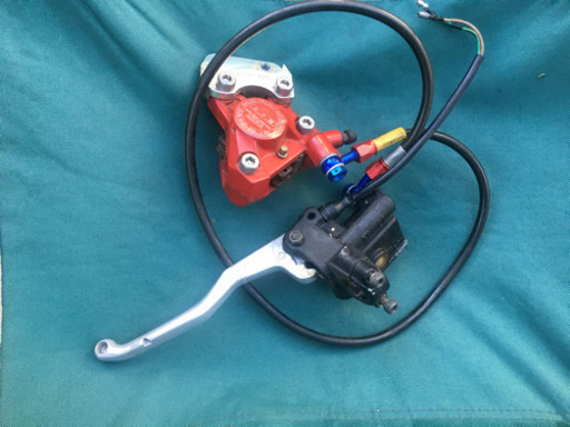 ヤマハ bw's100  フロント フォーク 12インチ キャリパー