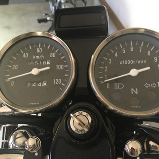 ほぼ新品☆125cc 走行距離500㎞ レトロバイク♡の画像