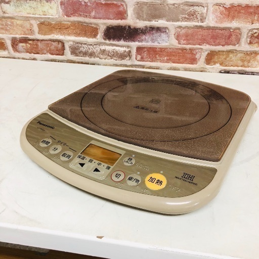 Panasonic 卓上IH調理器 ブラウン 3000円