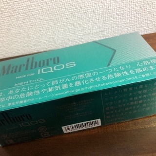 IQOSメンソール 1カートン 未使用 購入直後