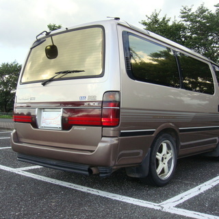 ★ハイエースターボ　スーパーカスタム3ムーンルーフ★ETC★3列シート★サンルーフ★車検　令和2年9月の画像