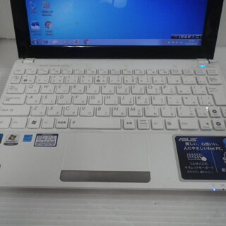 ノートPC ASUS  EeePC 1015PX Windows7Starter Atom N570 1.66GHz メモリ1GB HDD250GBの画像