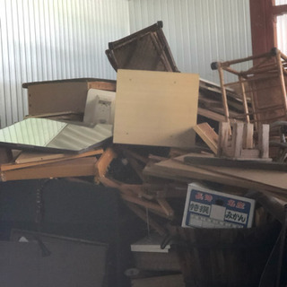 家具の解体木 大量にあります！