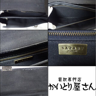 A888 SAZABY サザビー レザー 2WAY ビジネスバッグ リュックの画像