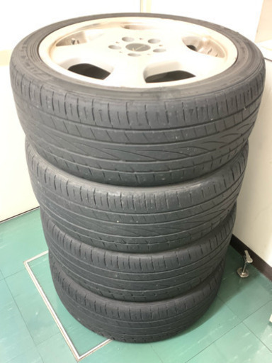 17インチ メッキアルミホイール  、夏タイヤオマケ 、アルファード セレナ(値下げしました。)