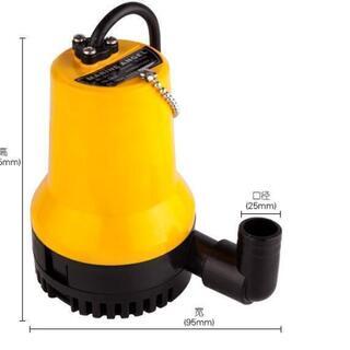 新品 DC 12v  小型 水中ポンプ 70L / 分  排水 くみ上げ の画像