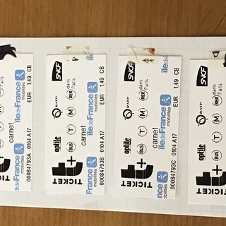 フランス パリ Ticket SNCF