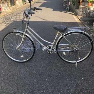 アサヒ リブラン-I 27インチ 変速 オートライト シティサイクルの画像