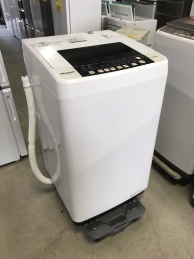 訳あり激安！ 2018年製 ハイセンス 全自動電気洗濯機 HW-T55C 5.5kg洗い
