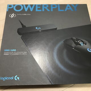 ロジクール POWER PLAY（パワープレイ）ワイヤレス充電マウスパッドの画像