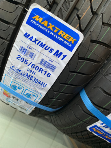 【受け渡し決定しました】205/60R16  新品  タイヤのみ！