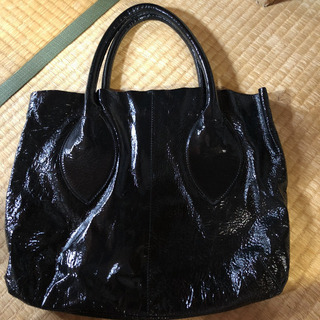 黒 トートバッグ