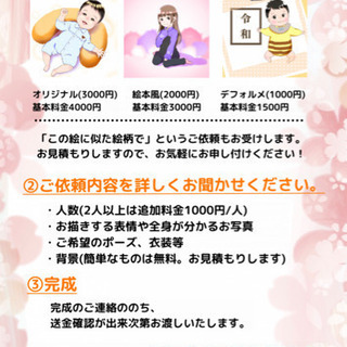 商品券ok☆似顔絵、アイコン描きます！ - 山口市